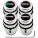 4 tappi per valvola antifurto Nissan AlmeraGTRMaxima Nismo design