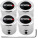 4 tappi per valvole antifurto Nissan AlmeraGTRMaxima Nismo striato