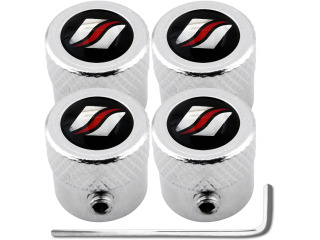 4 striated antitheft valve caps