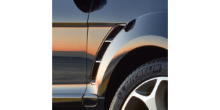 Baguette chromée pour aération