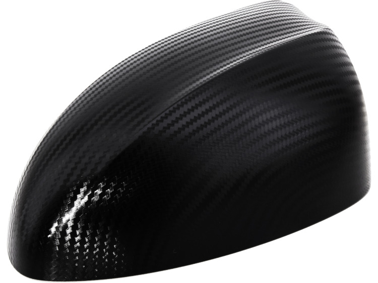 Luxyline 3D carbon fiber vinyl wrap sticker 50cm glossy black