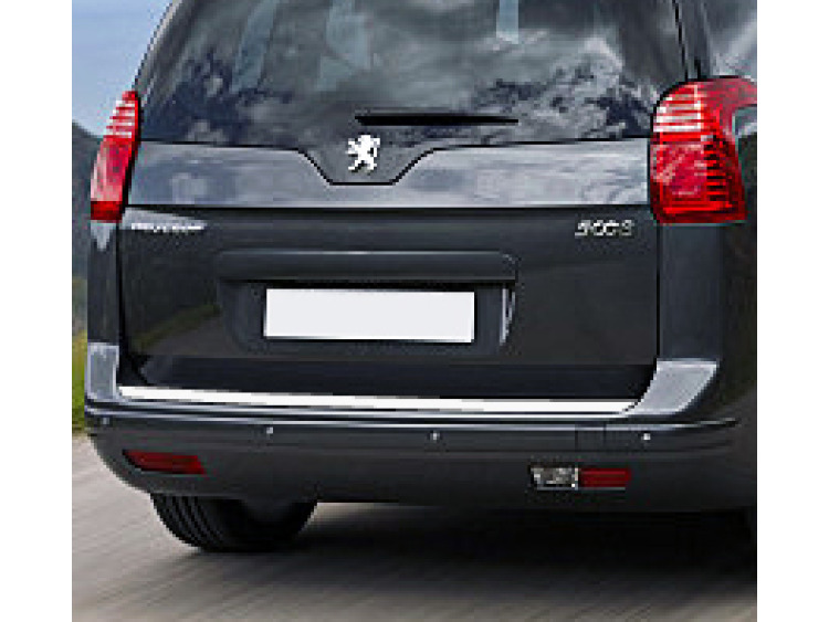 Trunk chrome trim Peugeot 5008 09-13 & Peugeot 5008 phase 2 13-23