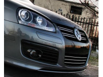 Baguette de calandre inférieure chromée