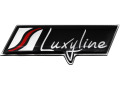 2 placchette Luxyline in alluminio logo/badge/sigla