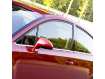 Baguette chromée de contour inférieur des vitres