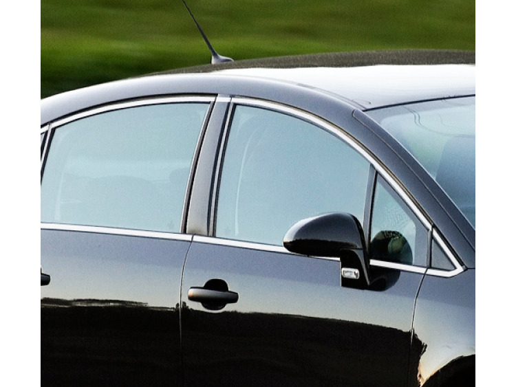 Zier-Chromleiste für seitliche Autofensterkonturen Citroën C4 Berline