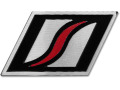 Aluminium Luxyline Logo for the steering wheel