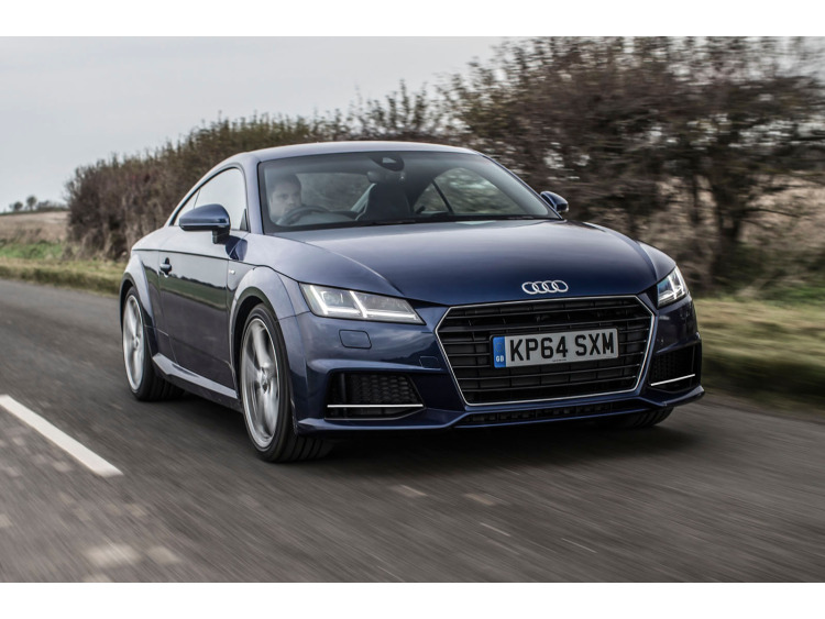 Baguette chrom&eacute;e pour antibrouillards pour Audi TT S&eacute;rie 3 14-26