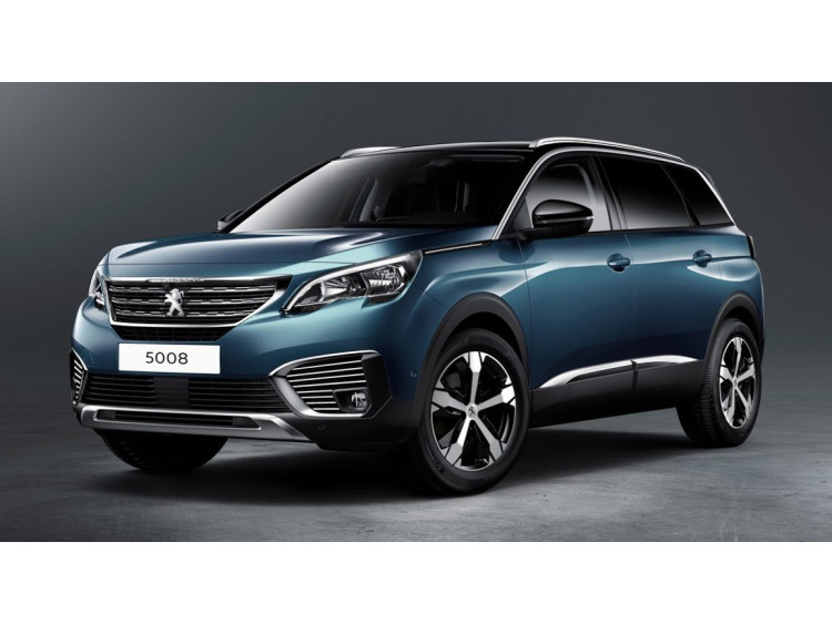 Baguette chromée pour antibrouillards pour Peugeot 5008 II 17-25