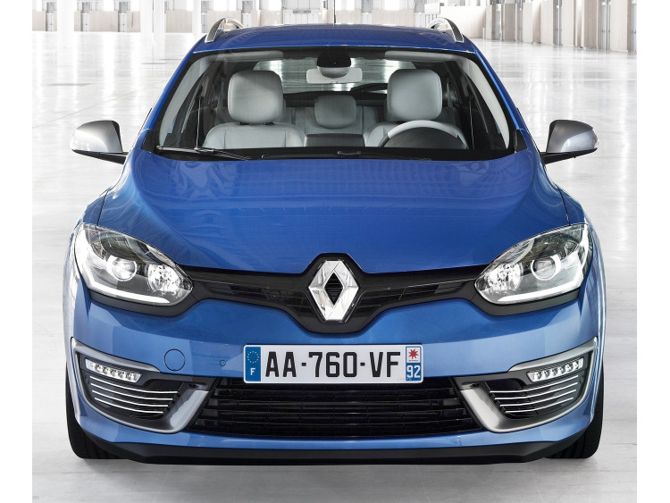 Baguette chromée pour antibrouillards pour Renault Mégane III estate 09-12