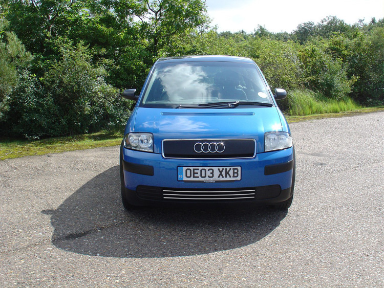 Baguette de calandre chromée pour Audi A2