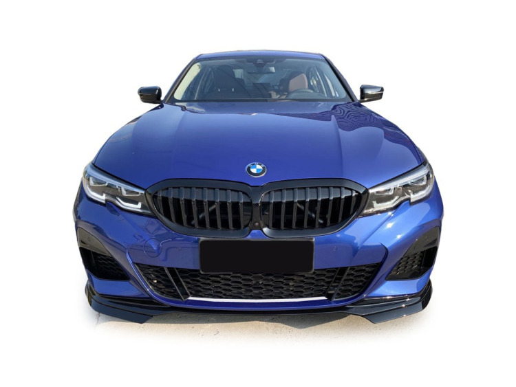 Baguette de calandre inférieure chromée compatible BMW Série 3 G20 Berline 18-25 & BMW Série 3 G21 T