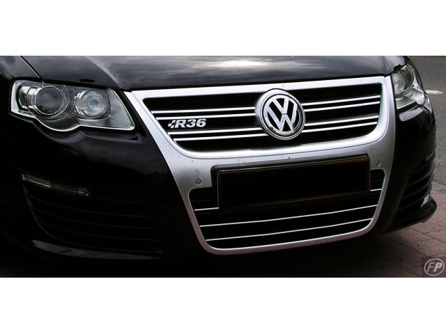 Baguette de calandre inférieure chromée pour VW Passat 0510