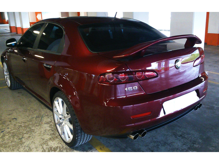 Becquet / aileron pour Alfa Romeo 159 v2 apprêté