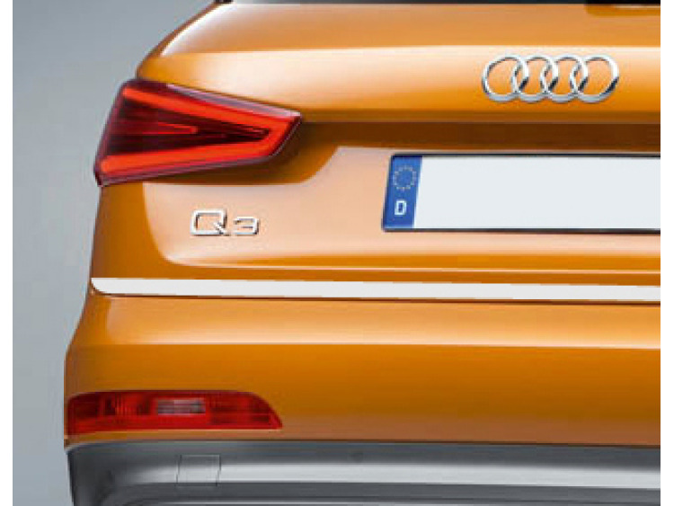 Chrom-Zierleiste für Kofferraum Audi Q3