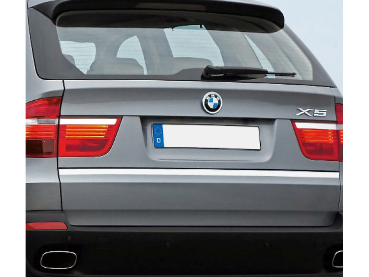 Chrom-Zierleiste für Kofferraum BMW X5