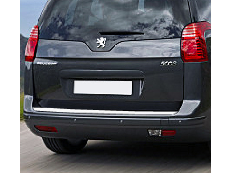 Chrom-Zierleiste für Kofferraum Peugeot 5008 09-13 & Peugeot 5008 phase 2 13-25