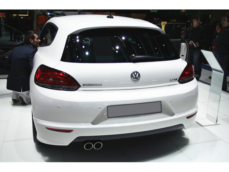 Chrom-Zierleiste für Kofferraum VW Scirocco