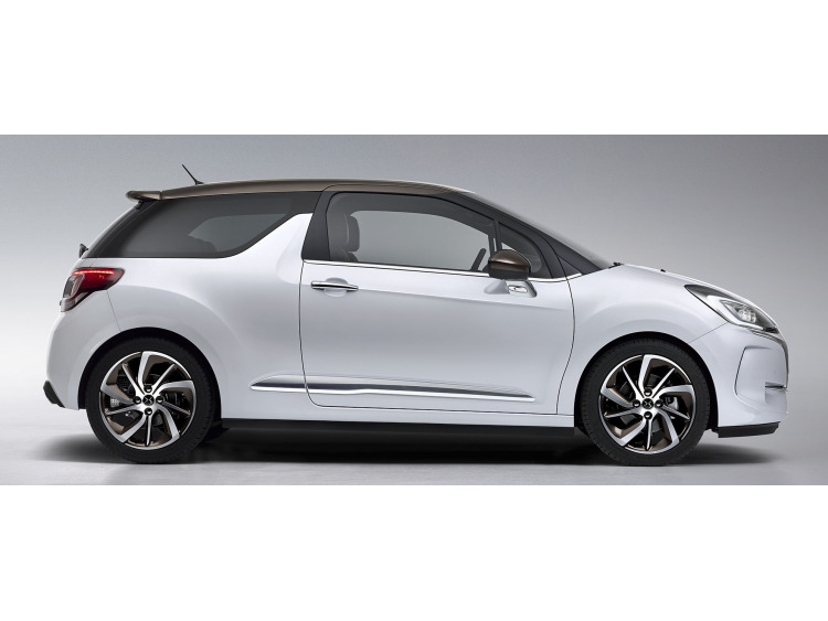 Chromleiste für die untere Fensterkontur DS 3 16-25 & DS 3 Cabriolet 16-25