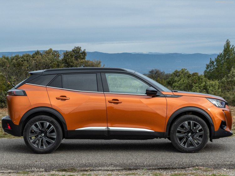 Chromleiste für die untere Fensterkontur Peugeot 2008 19-25