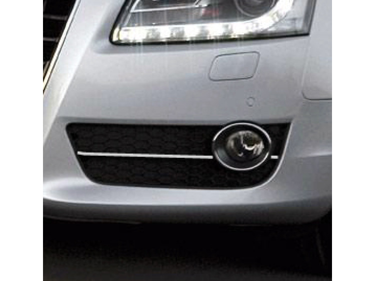 Cornice cromata per fari antinebbia Audi A5 Cabriolet 09-11 Audi A5 Coupé 07-11 Audi A5 Sportback 09