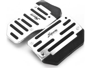 Kit 2 Stahlpedale für Automatikgetriebe