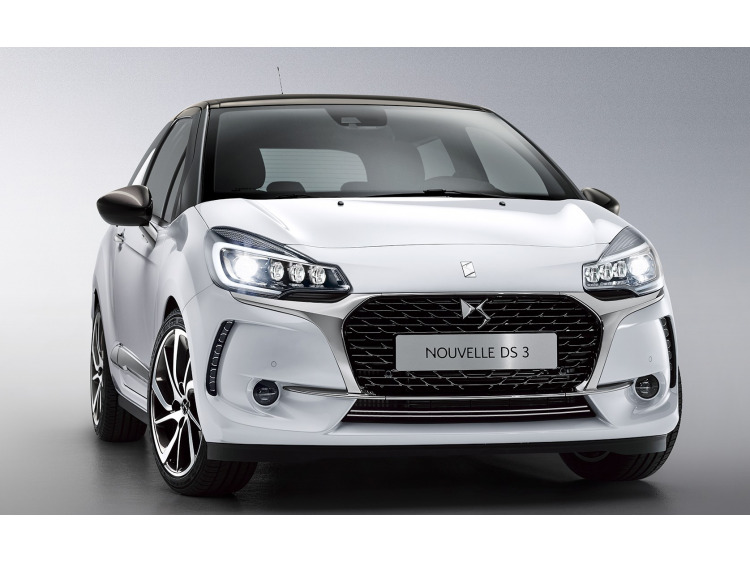 Lower radiator grill chrome trim DS 3 16-26 & DS 3 Cabriolet 16-26