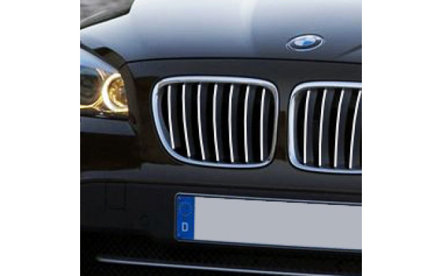 Moldura de calandria cromada