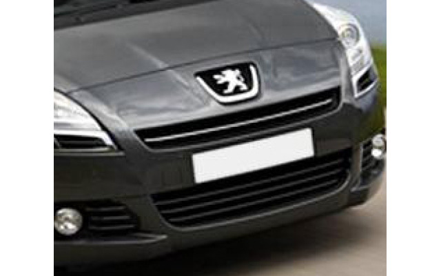 Moldura de calandria cromada