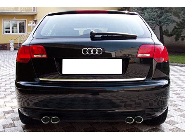 Moldura de maletero cromada Audi A3 Série 2 Phase 2 Sportback 081Série 2 Sportback 0408 S3 0626