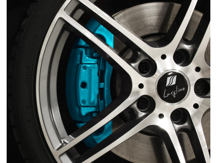 Painting kit for brake calipers turquoise