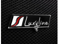 2 plaquitas Luxyline en aluminio logotipo/chapa/sigla