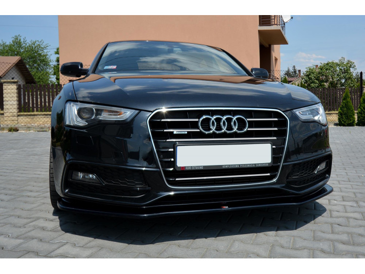 Radiator grill chrome trim compatible with Audi A5 Cabriolet phase 2 11-16 A5 Coupé phase 2 11-16 A5