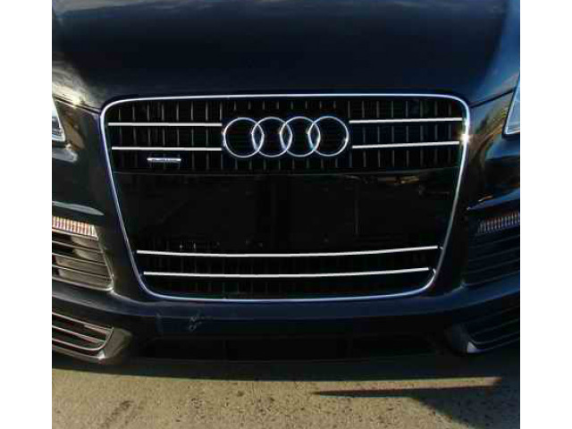 Radiator grill chrome trim compatible with Audi Q7