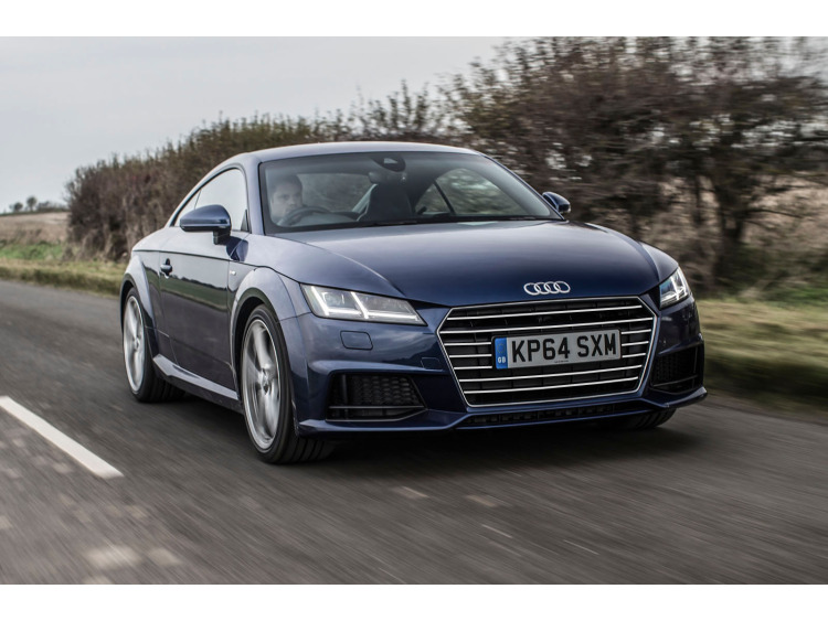 Radiator grill chrome trim compatible with Audi TT Série 3 14-25