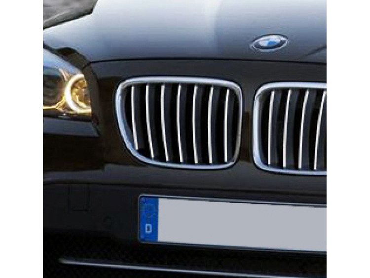 Radiator grill chrome trim compatible with BMW X1