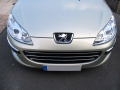 Radiator grill chrome trim compatible with Peugeot 407 & Peugeot 407 SW horizontal