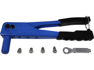 Rivet gun for licence plate