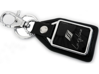 Schlüsselanhänger aus Lederimitation Luxyline