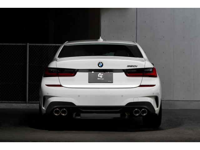 Trunk chrome trim BMW Série 3 G20 Berline 1825  BMW Série 3 G21 Touring 1925