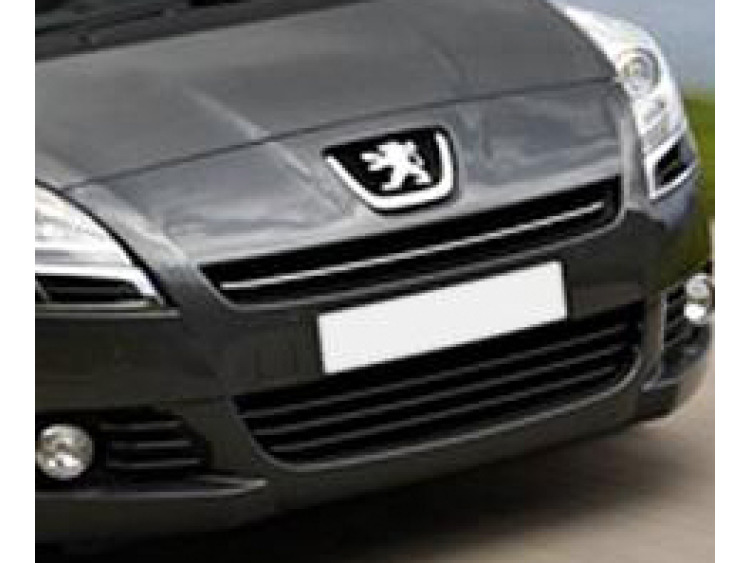 Zier-Chromleiste für Kühlergrill-Oberteil Peugeot 5008 09-13 & Peugeot 5008 phase 2 13-25