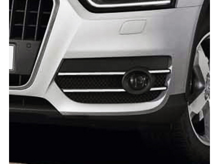 Zier-Chromleiste für Nebelscheinwerfer Audi Q3