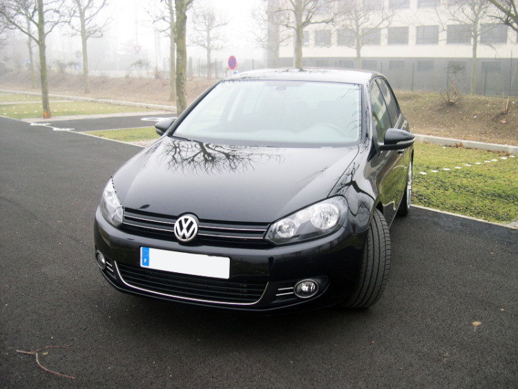 Zier-Chromleiste für Nebelscheinwerfer VW Golf 6 & VW Golf 6 cabriolet